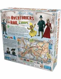 Days Of Wonder Les Aventuriers Du Rail : Europe -Jeux Série Magasin les aventuriers du rail europe 2