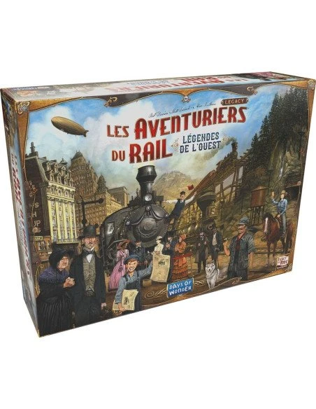 Days Of Wonder Les Aventuriers Du Rail : Legacy 4 Days Of Wonder Les Aventuriers Du Rail : Legacy – Image 2