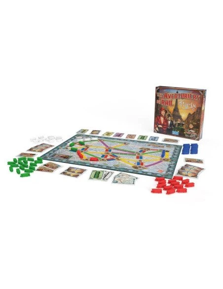 Days Of Wonder Les Aventuriers Du Rail : Paris 3 Days Of Wonder Les Aventuriers Du Rail : Paris
