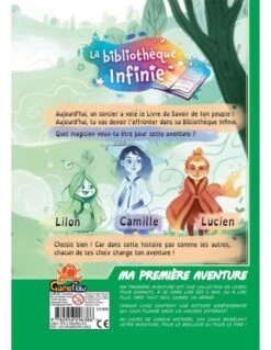 Ma Première Aventure : La Bibliothèque Infinie -Jeux Série Magasin ma premiere aventure la bibliotheque infinie 2