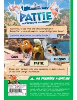 Ma Première Aventure : Pattie Et L'épreuve Des Dieux -Jeux Série Magasin ma premiere aventure pattie et l epreuve des dieux 1