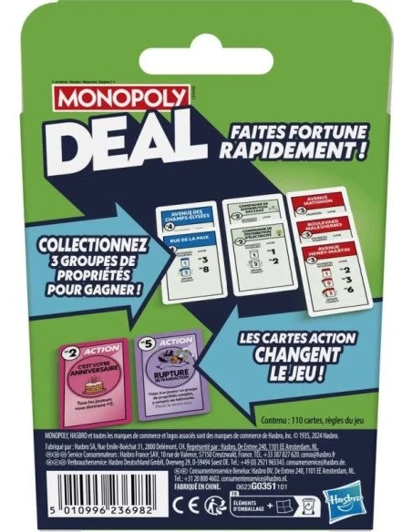 Hasbro Monopoly Deal 5 Hasbro Monopoly Deal – Image 3