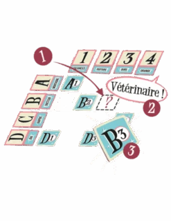 Blue Orange Mot Malin -Jeux Série Magasin mot malin 3