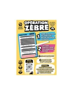 Opération Zèbre 7 Opération Zèbre -Jeux Série Magasin operation zebre 1 2