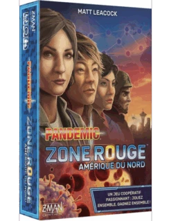Z-Man Games Pandemic Zone Rouge : Amérique Du Nord