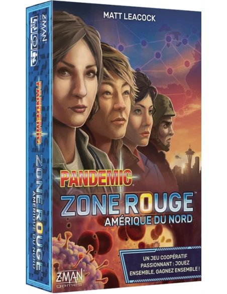 Z-Man Games Pandemic Zone Rouge : Amérique Du Nord 3 Z-Man Games Pandemic Zone Rouge : Amérique Du Nord