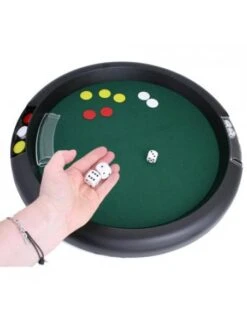 Piste De Yam's 46 Cm, 5 Dés, 21 Jetons