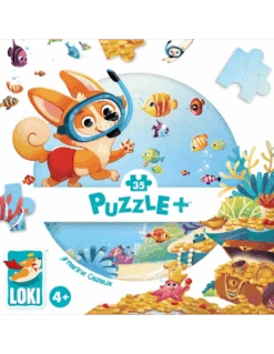Puzzle+ : Loki Fait De La Plongée (35 Pièces) -Jeux Série Magasin puzzle loki fait de la plongee 35 pieces 1