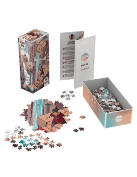 Iello Puzzle UNIVERSE 1000P : Blocks 3 Iello Puzzle UNIVERSE 1000P : Blocks