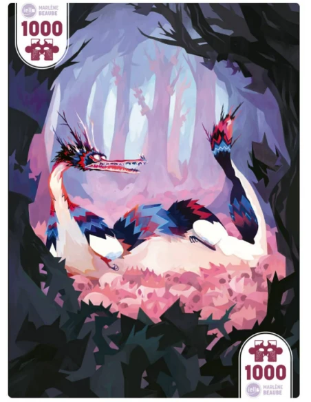 Iello Puzzle UNIVERSE 1000p : Dragon After Meal 4 Iello Puzzle UNIVERSE 1000p : Dragon After Meal – Image 2