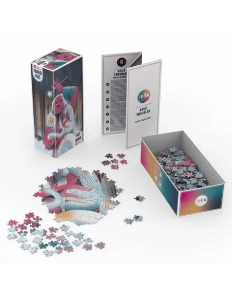 Iello Puzzle UNIVERSE 1000P : Eaux Troubles 4 Iello Puzzle UNIVERSE 1000P : Eaux Troubles – Image 2