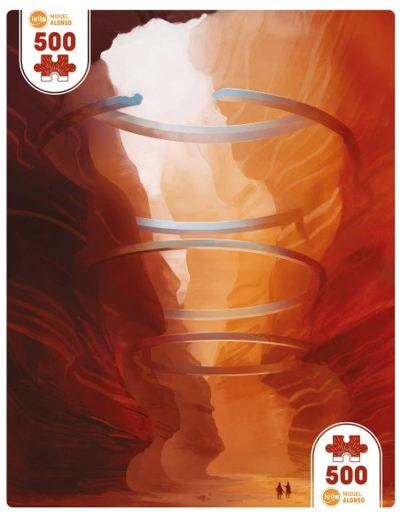 Iello Puzzle UNIVERSE - 500p : Desert Rings 5 Iello Puzzle UNIVERSE - 500p : Desert Rings – Image 3