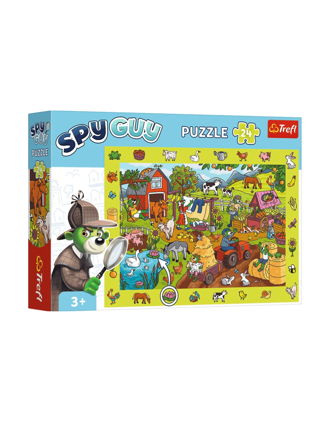 Spy Guy : La Ferme Puzzle 24 Pcs 3 Spy Guy : La Ferme Puzzle 24 Pcs