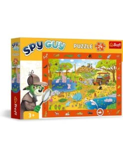 Spy Guy : Le Safari Puzzle 24 Pcs