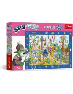 Spy Guy : Parc D'attraction Puzzle 100 Pcs