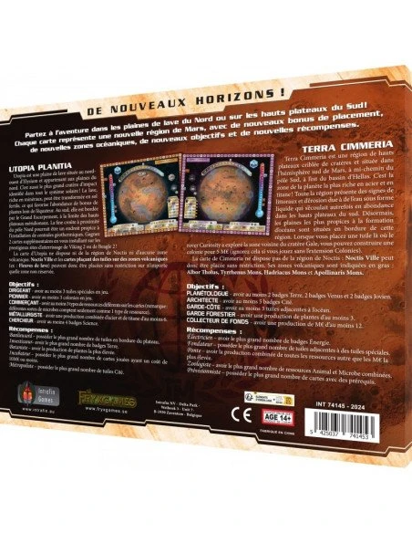 Terraforming Mars : Utopia & Cimmeria Mappack (Ext.) 4 Terraforming Mars : Utopia & Cimmeria Mappack (Ext.) – Image 2