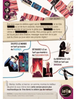 Iello Time Bomb - Undercover 8 Iello Time Bomb - Undercover -Jeux Série Magasin time bomb undercover 2