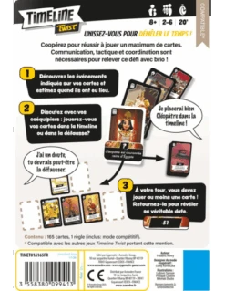 ASMODEE Timeline Twist 7 ASMODEE Timeline Twist -Jeux Série Magasin timeline twist 2