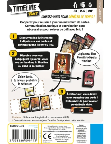 ASMODEE Timeline Twist 5 ASMODEE Timeline Twist – Image 3