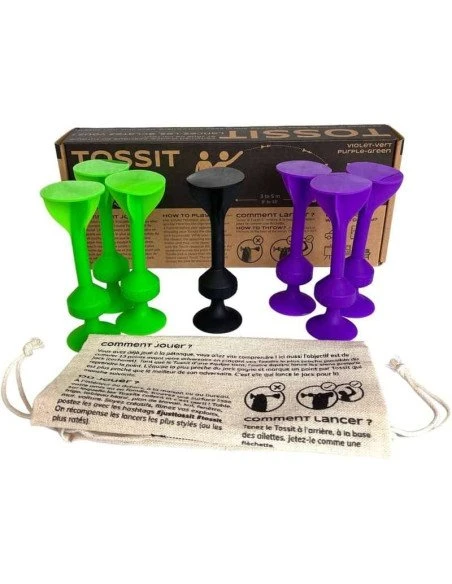 Tossit Vert-Violet 3 Tossit Vert-Violet