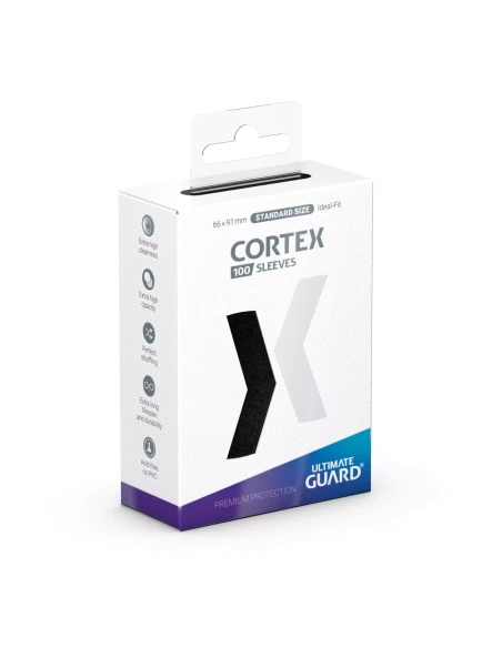 Ultimate Guard 100 Cortex Sleeves Standard Noir 3 Ultimate Guard 100 Cortex Sleeves Standard Noir
