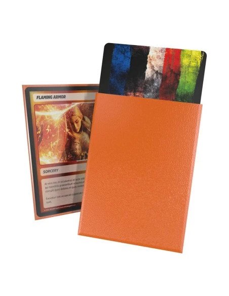 Ultimate Guard 100 Cortex Sleeves Standard Orange Mat 4 Ultimate Guard 100 Cortex Sleeves Standard Orange Mat – Image 2