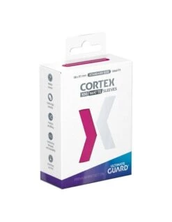 Ultimate Guard 100 Cortex Sleeves Standard Rose Mat