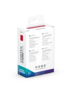 Ultimate Guard 100 Cortex Sleeves Standard Rouge Mat -Jeux Série Magasin ultimate guard 100 cortex sleeves standard rouge mat 2