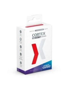 Ultimate Guard 100 Cortex Sleeves Standard Rouge Mat
