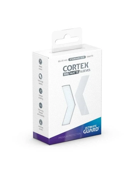 Ultimate Guard 100 Cortex Sleeves Standard Transparent Mat 3 Ultimate Guard 100 Cortex Sleeves Standard Transparent Mat