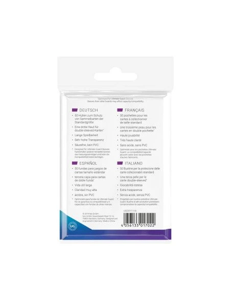 Ultimate Guard 50 Sleeves Supreme UX 3rd Skin Standard (66 X 93 Mm) 4 Ultimate Guard 50 Sleeves Supreme UX 3rd Skin Standard (66 X 93 Mm) – Image 2