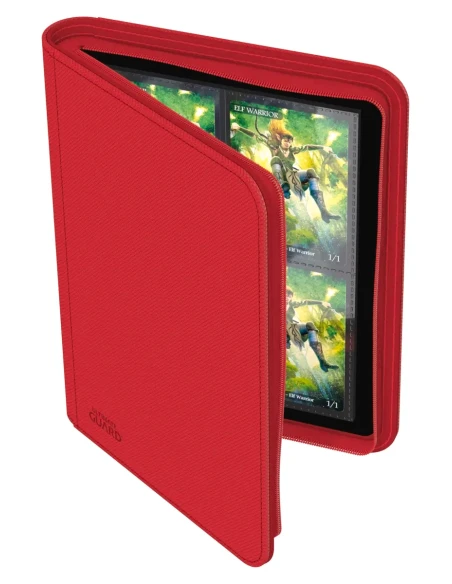Ultimate Guard Zipfolio 160 - 8 Pocket Rouge 7 Ultimate Guard Zipfolio 160 - 8 Pocket Rouge – Image 5