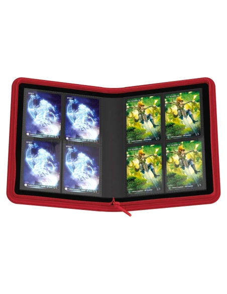 Ultimate Guard Zipfolio 160 - 8 Pocket Rouge 8 Ultimate Guard Zipfolio 160 - 8 Pocket Rouge – Image 6