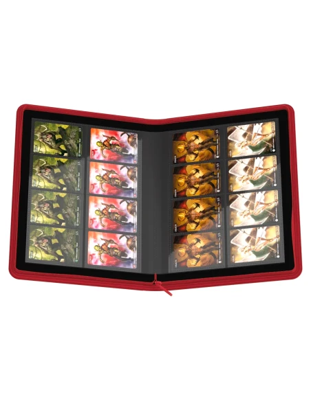 Ultimate Guard Zipfolio 320 - 16 Pochettes Rouge 9 Ultimate Guard Zipfolio 320 - 16 Pochettes Rouge – Image 7