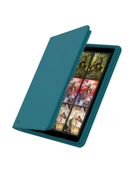 Ultimate Guard Zipfolio 480 - 24 Pochettes Bleu Pétrole 4 Ultimate Guard Zipfolio 480 - 24 Pochettes Bleu Pétrole – Image 2