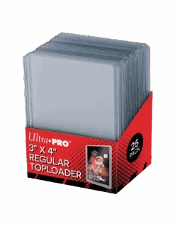 Ultra PRO : 25 Toploader Regular Transparents