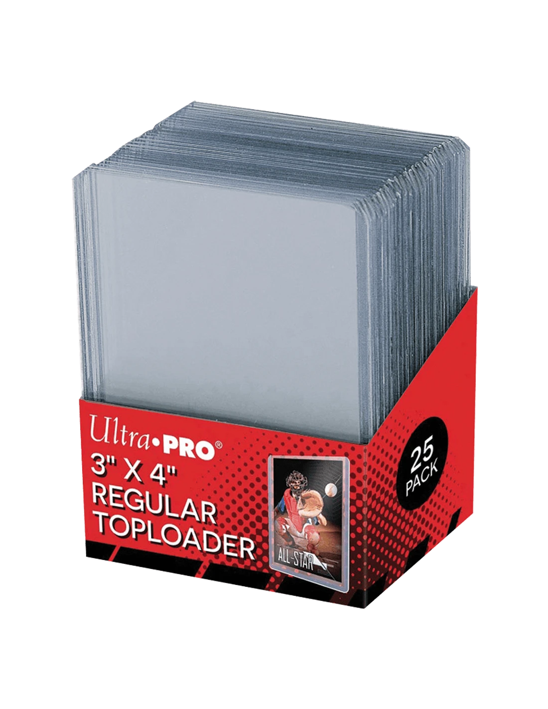 Ultra PRO : 25 Toploader Regular Transparents 3 Ultra PRO : 25 Toploader Regular Transparents