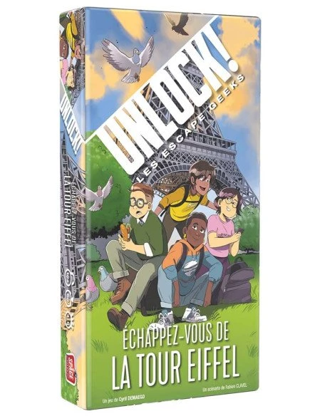 Space Cowboys Unlock! Escape Geek : La Tour Eiffel 3 Space Cowboys Unlock! Escape Geek : La Tour Eiffel