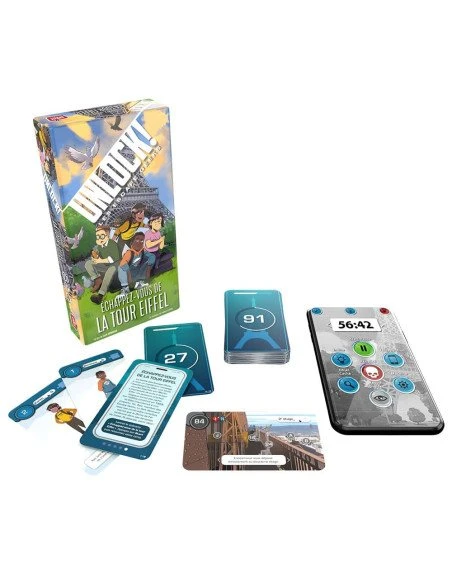 Space Cowboys Unlock! Escape Geek : La Tour Eiffel 4 Space Cowboys Unlock! Escape Geek : La Tour Eiffel – Image 2