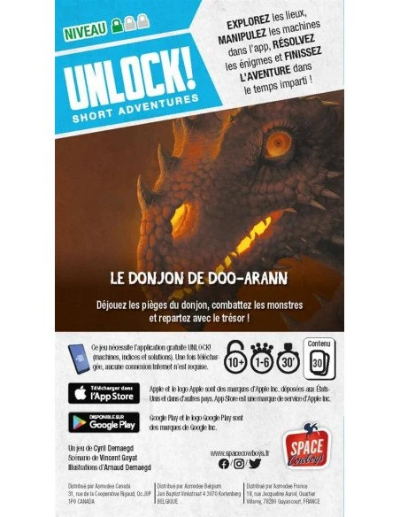 Space Cowboys Unlock Short Adventures : Le Donjon De Doo-Arann 5 Space Cowboys Unlock Short Adventures : Le Donjon De Doo-Arann – Image 3