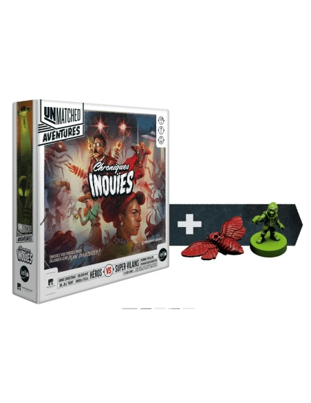 Iello Unmatched Aventures : Chroniques Inouïes 3 Iello Unmatched Aventures : Chroniques Inouïes