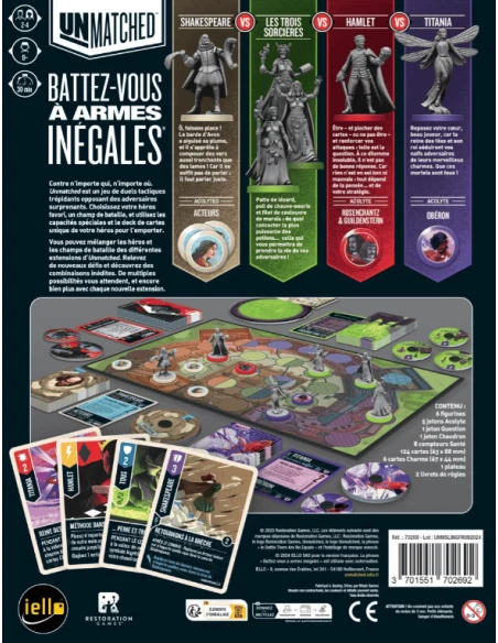 Iello Unmatched : Coup De Théâtre 5 Iello Unmatched : Coup De Théâtre – Image 3