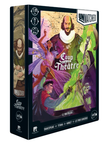 Iello Unmatched : Coup De Théâtre 3 Iello Unmatched : Coup De Théâtre