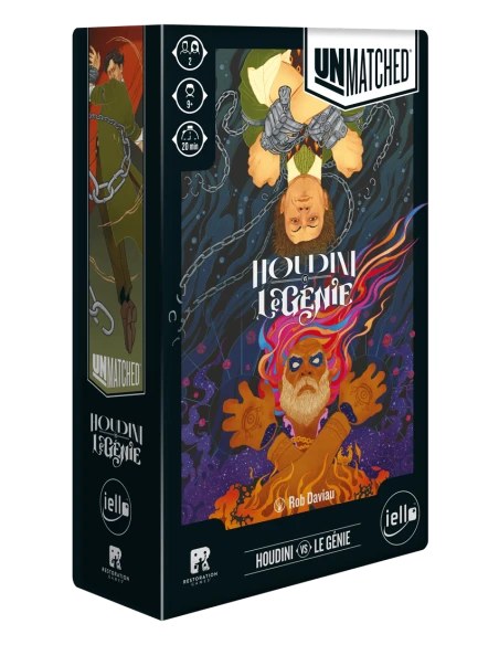 Iello Unmatched : Houdini VS Génie 3 Iello Unmatched : Houdini VS Génie