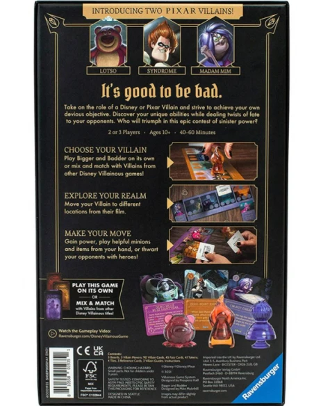 Ravensburger Villainous : Plus Grands, Plus Méchants (Ext.5) 5 Ravensburger Villainous : Plus Grands, Plus Méchants (Ext.5) – Image 3