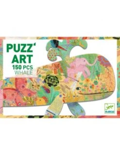 Djeco Whale - Puzz'Art 150 Pièces 9 Djeco Whale - Puzz'Art 150 Pièces -Jeux Série Magasin whale puzz art 150 pieces 3